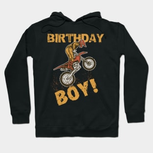 Birthday Boy Mx Dirt Bike Motocross Hoodie